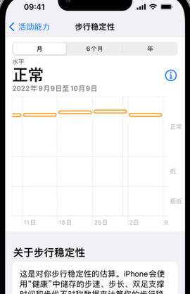 会宁iPhone手机维修如何在iPhone开启'步行稳定性通知'