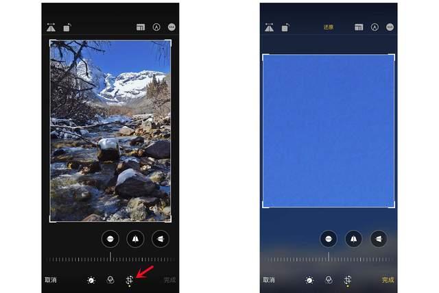 会宁苹果手机维修分享iPhone手机如何使用裁剪功能隐藏照片 