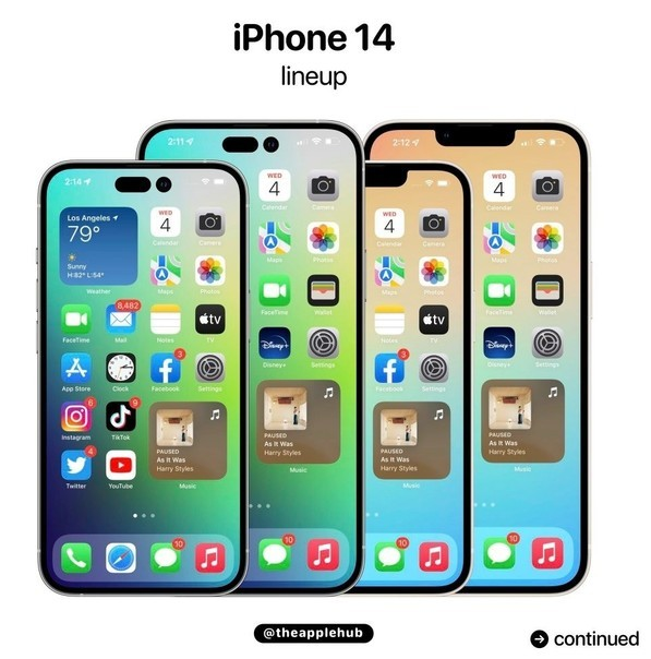 会宁苹果14维修分享iPhone 14全家福 