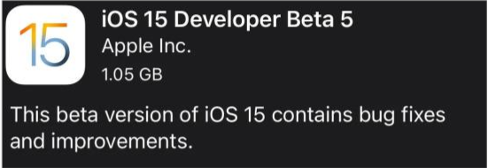 会宁苹果手机维修分享如何升级到iOS15.0 beta5 